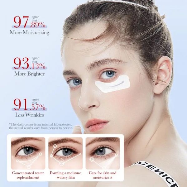 SADOER Rejuvenating hydrogel patches for the skin around the eyes Lifting effect with collagen